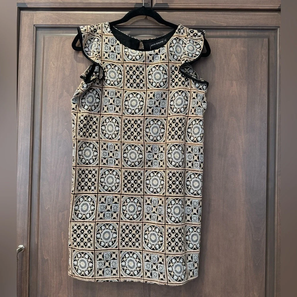 NWT Anthropologie Anton Batik Dress - Sz  XSP - Elegant and Classy - Picture 5 of 5